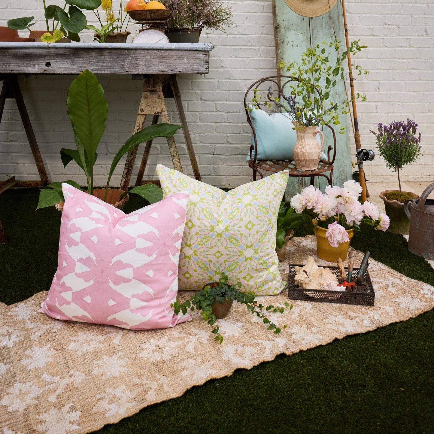 Laura Park Designs - Dhalia Jute Rug, Ivory: 2.5' x 8'