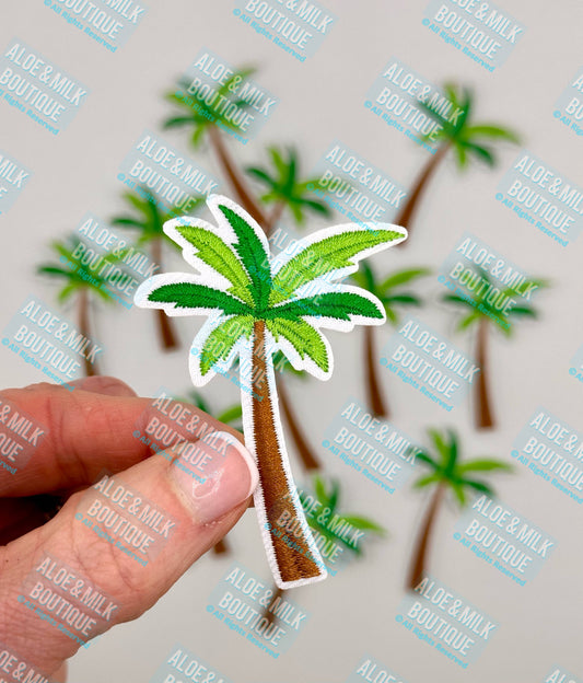 Aloe and Milk Boutique - Palm Tree Patch, Beach Patches, Pool Party, Hawaii, Summer