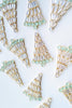 St Armands Designs of Sarasota - Crystal and Chalcedony Christmas Tree Holiday Earrings