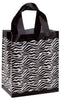 Store Supply Warehouse - Frosted Retail Shopping Bags: Clear / Case of 100 / Medium