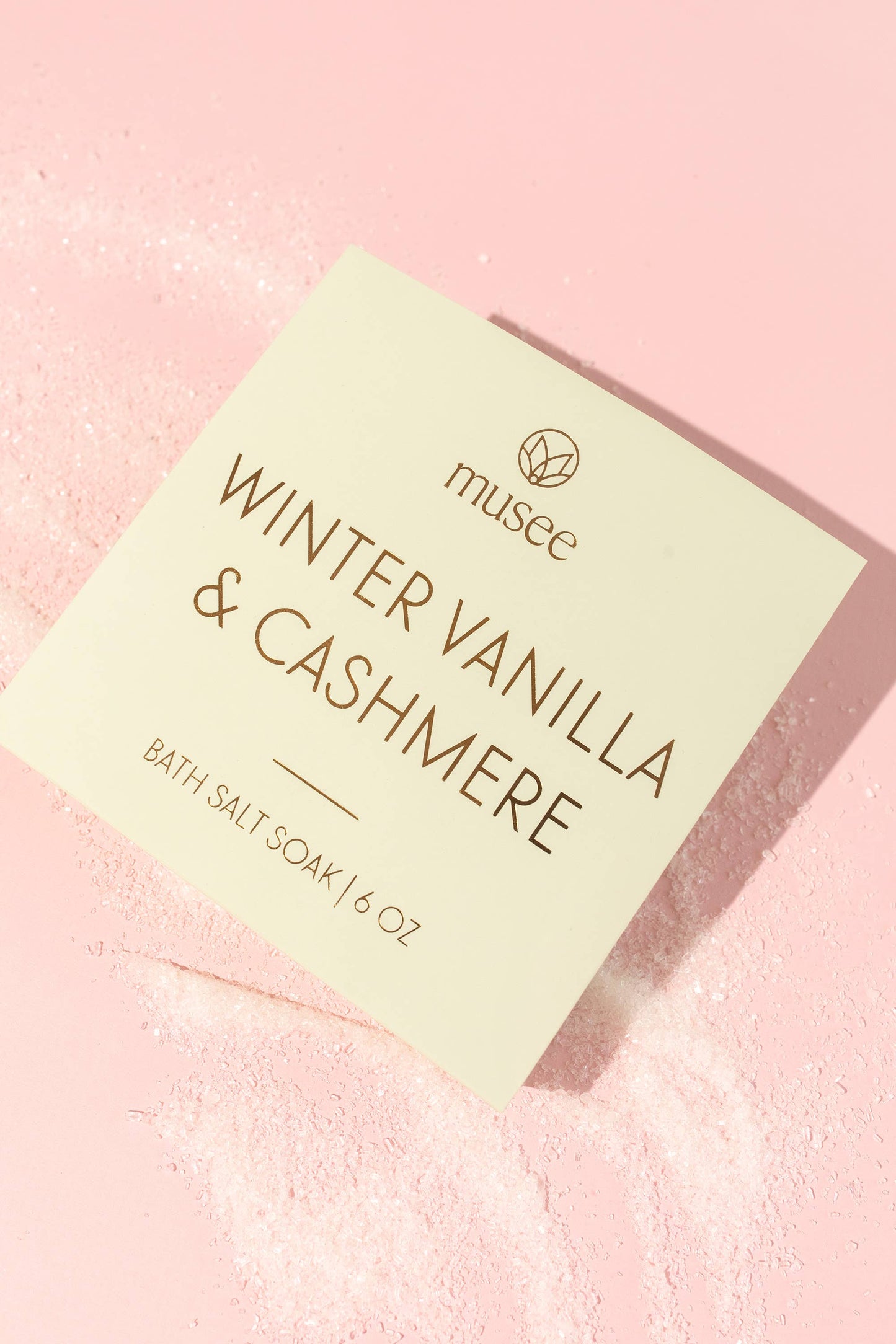 Musee - Winter Vanilla & Cashmere Mini Bath Salt Soak