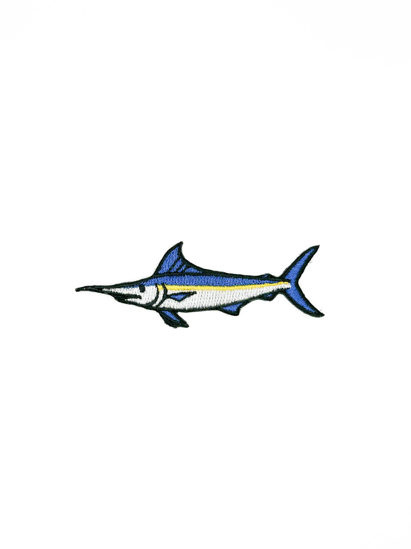Field Trip Threads - Marlin Embroidered Patch – Swordfish Patch, Sport Fishing