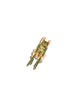 Solar Eclipse - Hand-painted Wild Roses Claw Hair Clip | Eco-Friendly