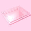 Taylor Elliott Designs - Wavy Tray - Rectangle - Large - Clear