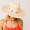 Sunshine Tienda - Ivory America Palm Hat: M/L 57-59 cm