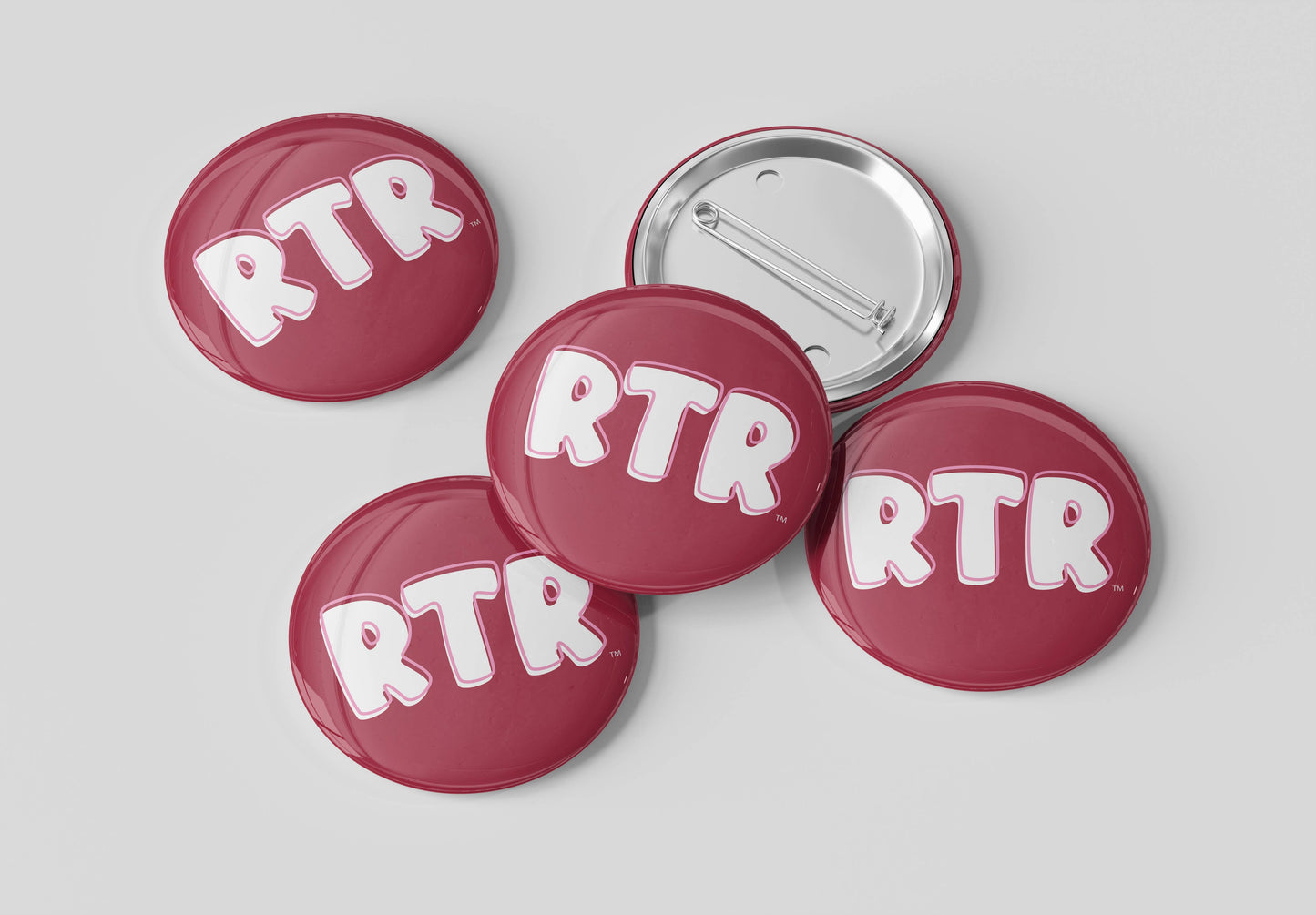 Cute As A Button - Alabama RTR Bubble Letter Button