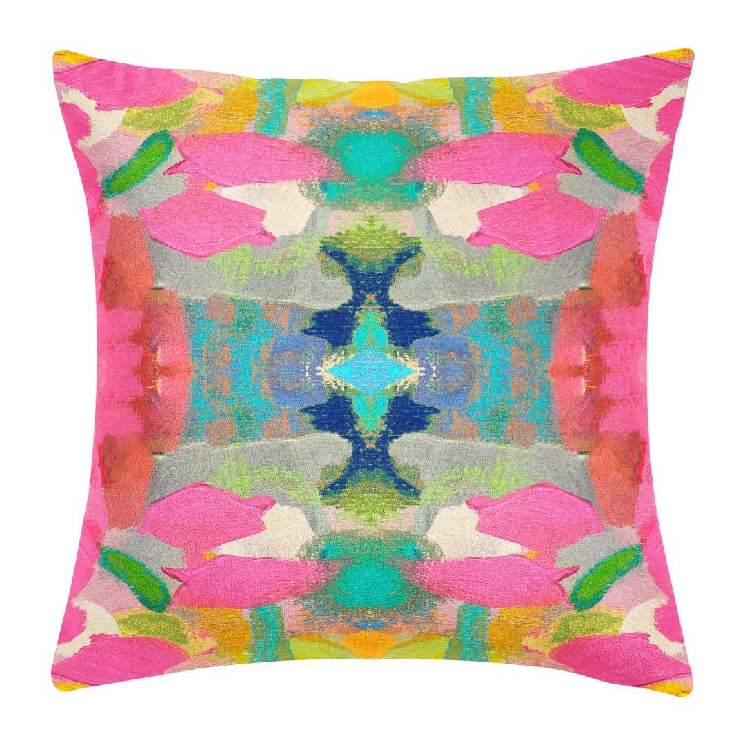 Laura Park Designs - Pink Paradise Decorative Pillow: 14" x 20" Lumbar