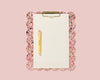 Taylor Elliott Designs - Scalloped Clipboard - Large - Happy Confetti