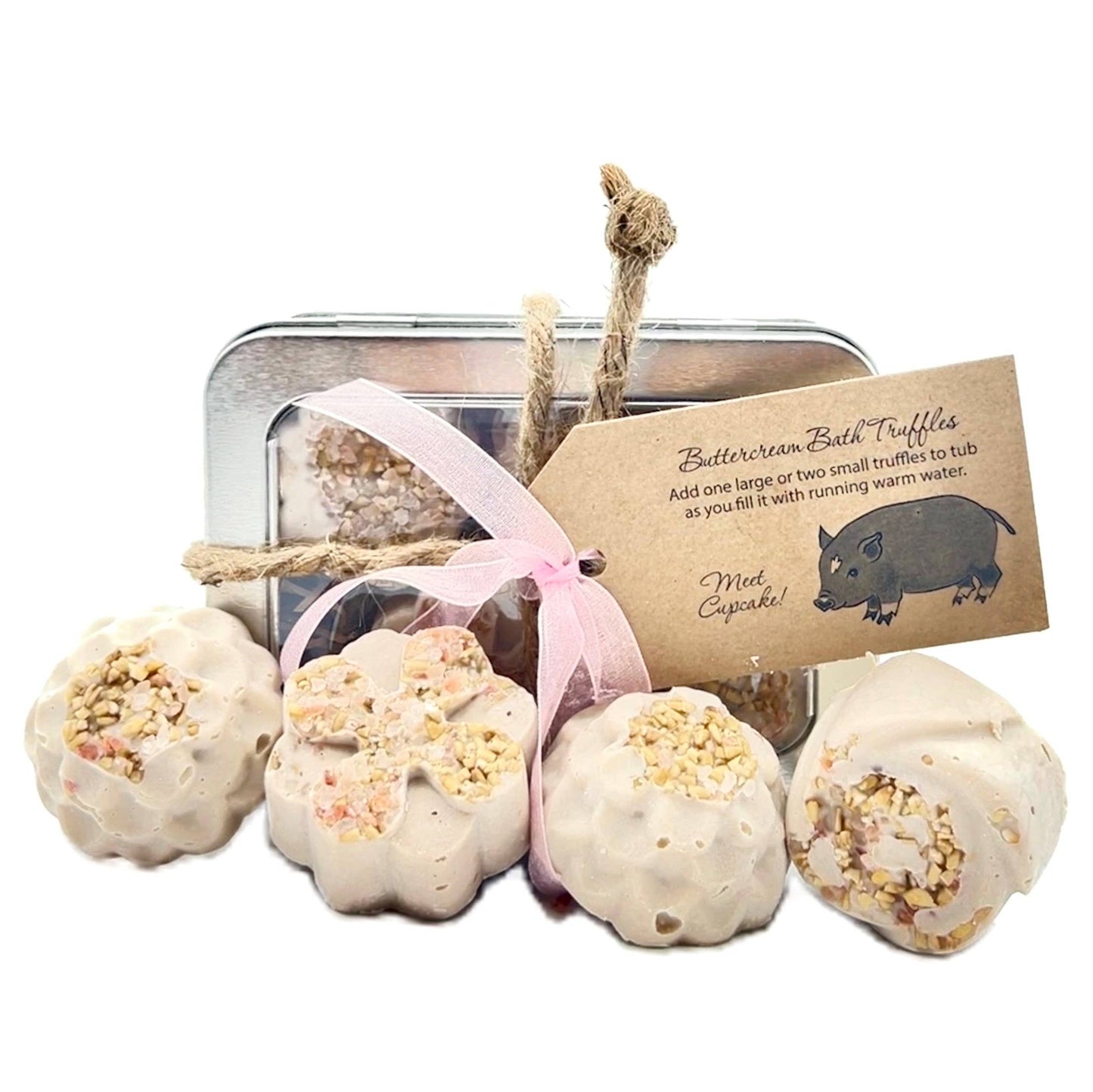 1818 Farms - Bath Truffles Tin: Lavender