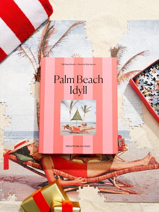 Piecework - 🎄NEW🎄Palm Beach Idyll - 750 Piece Slim Aarons Puzzle