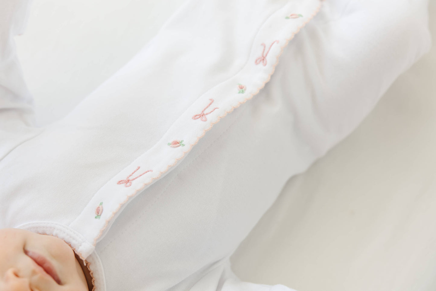 Winn and William - Bitty Bows Sleeper: 3 Month