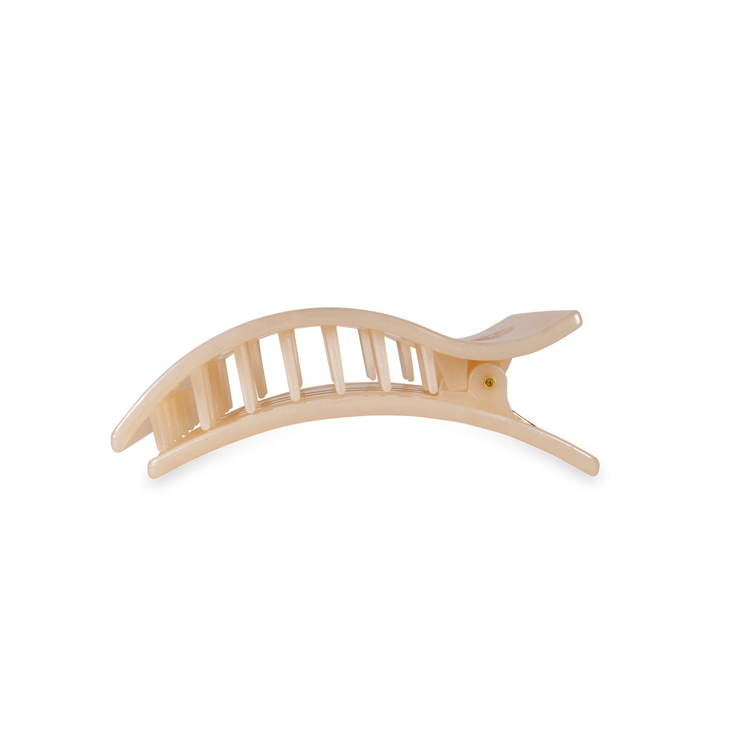 TELETIES - Flat Rectangle Hair Clip | Medium | Soft Surf