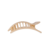 TELETIES - Flat Rectangle Hair Clip | Medium | Soft Surf