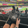 Case-Mate - Case-Mate Clear Stadium Bag: Silver Chrome
