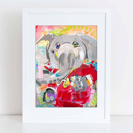 Alabama Crimson Tide "Big Al" Print