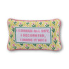 Furbish Studio - Made it Nice Needlepoint Pillow