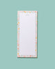 Joy Creative Shop - Floral Tall & Skinny Notepad: Mint