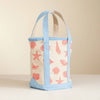 Sea Shell Starfish Pattern Tote Bag: Pink