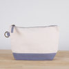 ShoreBags - All In Zip Top Pouch: Natural / No Monogram