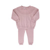 Feltman Brothers - Baby & Toddler Girls Scalloped Collar Knit Set: Ecru / 4T