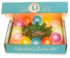 Tru-Tone - Ice Lites - Vintage Style LED Christmas Lights 12-Light set: Frosted Clear