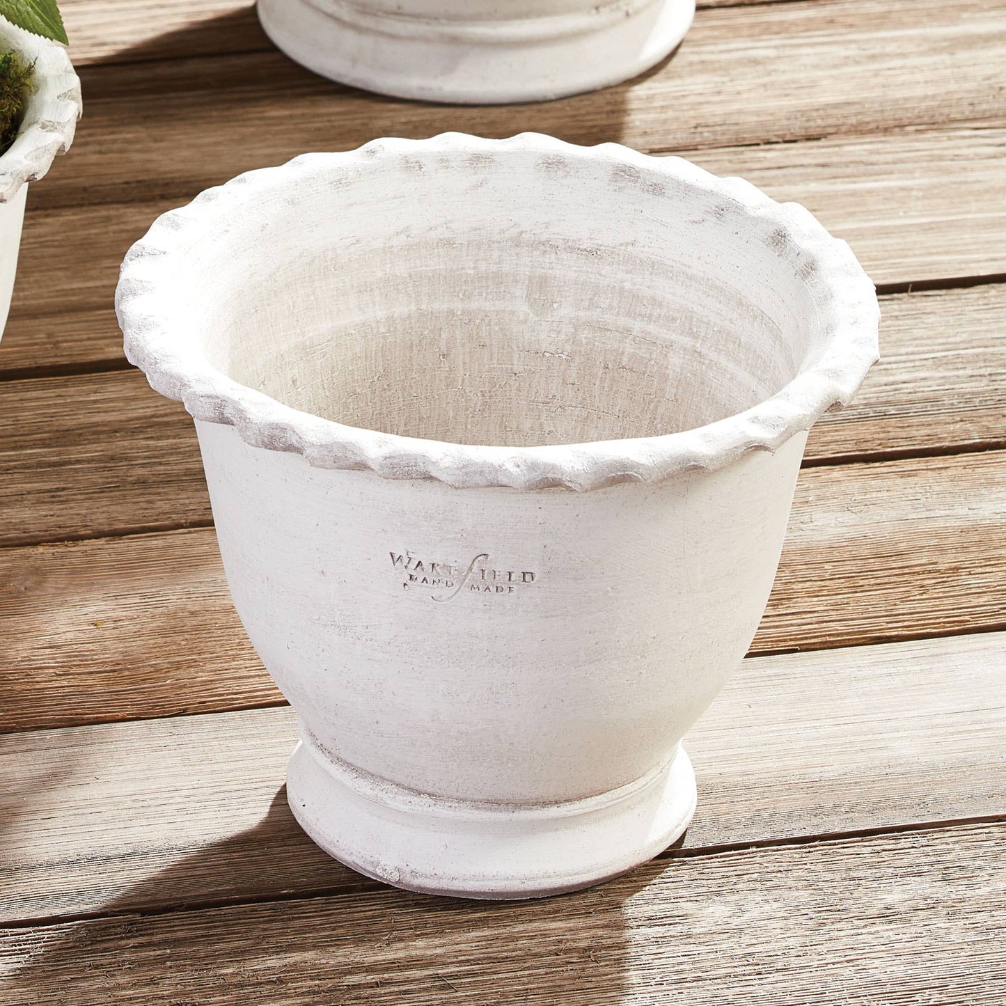 Napa Home & Garden - Wakefield Handmade Alvena Pot #6 White