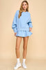 TCEC - CT7976-Dropped Shoulder Sweatshirt: Hot Pink / S
