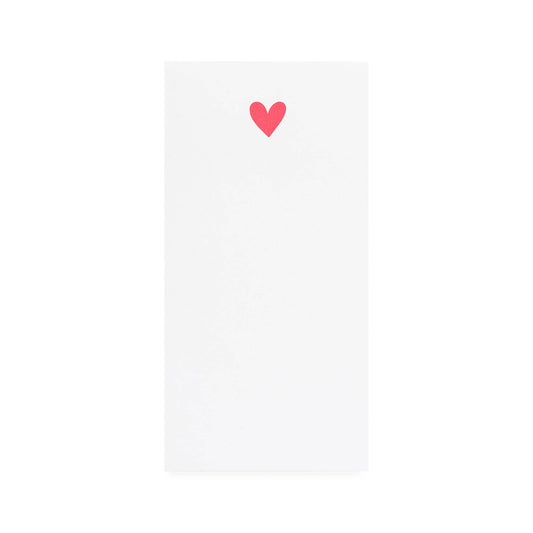 Neon Heart Notepad