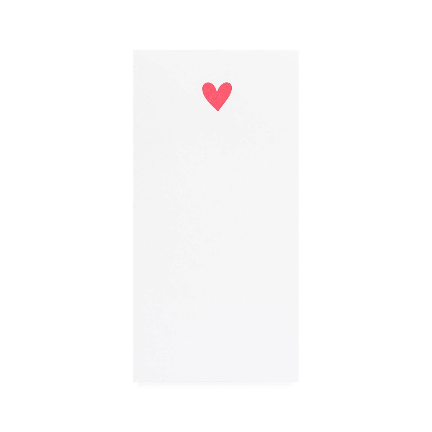 Neon Heart Notepad