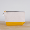 ShoreBags - All In Zip Top Pouch: Natural / No Monogram