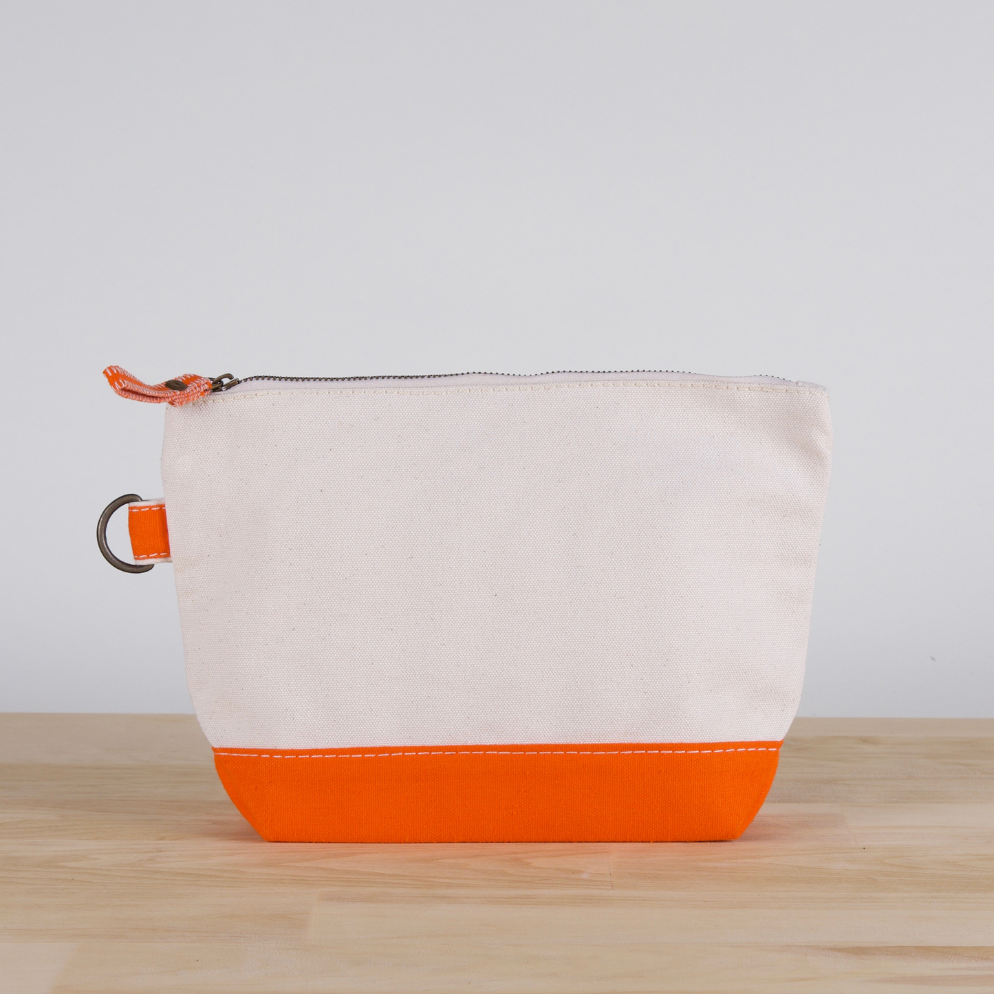 ShoreBags - All In Zip Top Pouch: Natural / No Monogram