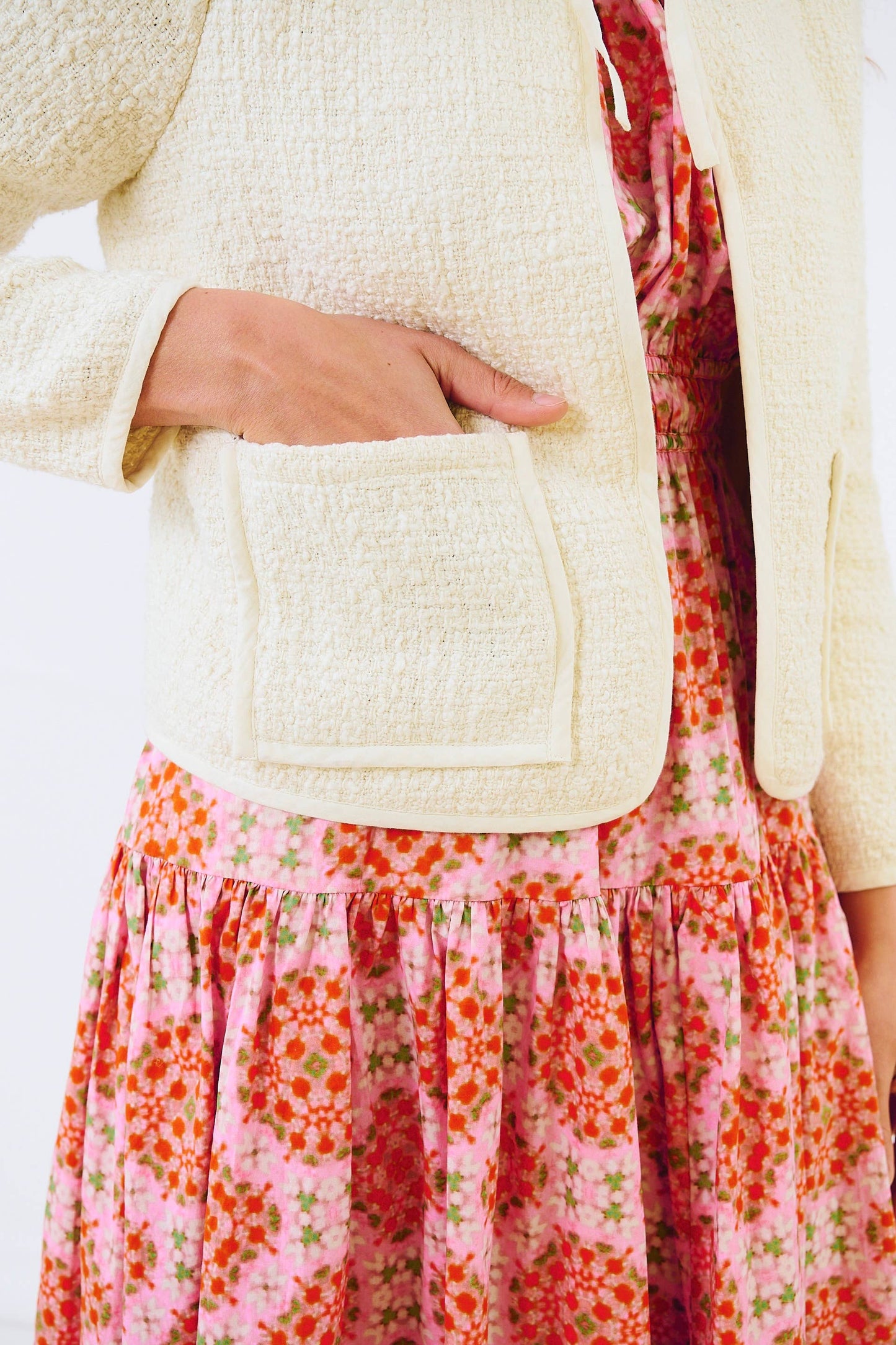 Brooks Avenue - Rosy Jacket - Vintage Off White: Medium