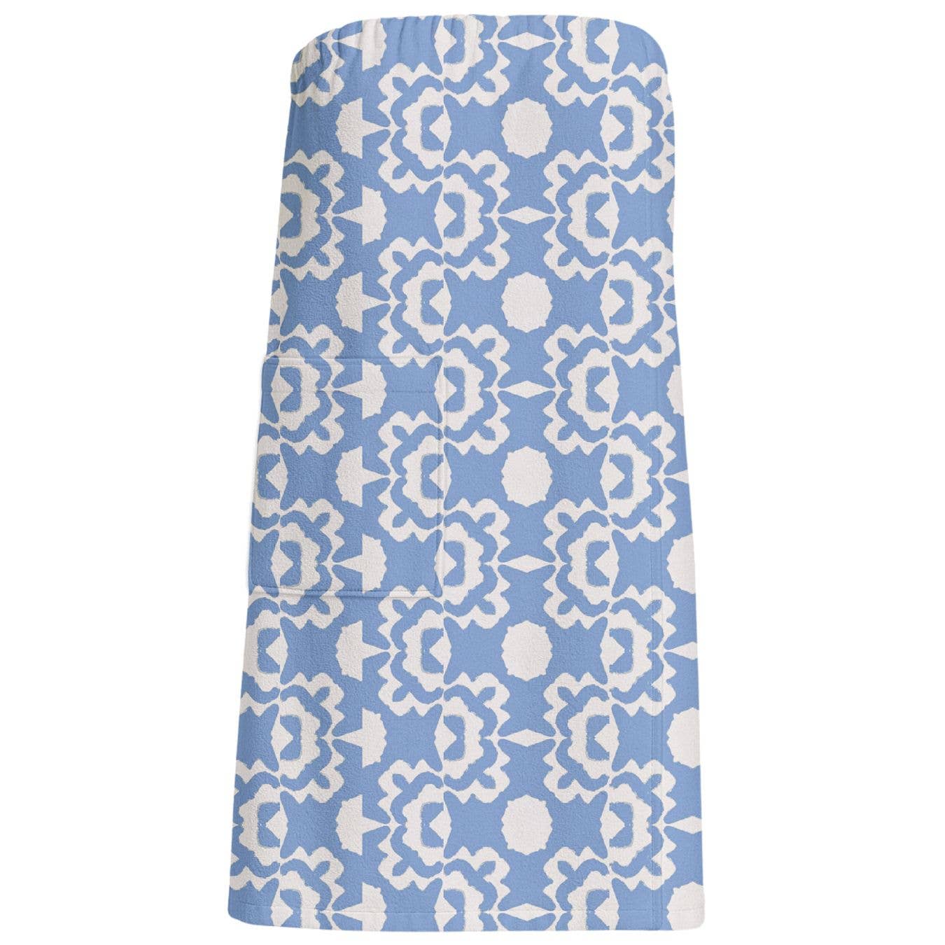 Aspen Chambray Bath Wrap