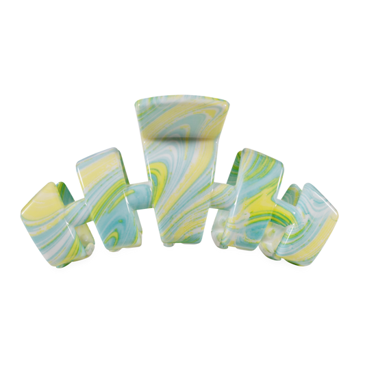 TELETIES - Classic | By the Sea Shore | Large Hair Clip