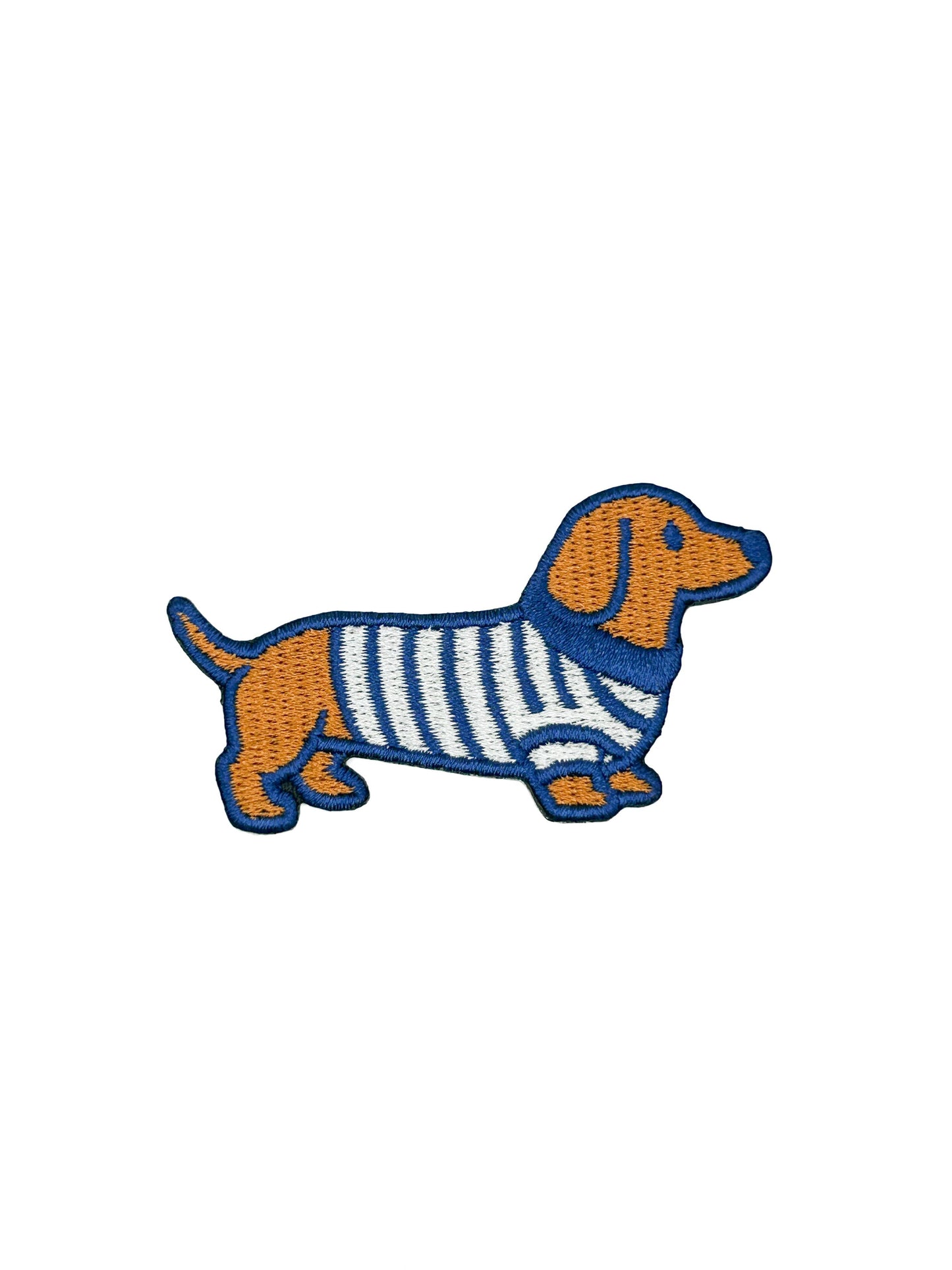 Field Trip Threads - Dachshund Embroidered Patch Dog in Sweater Patch Cute Wiener