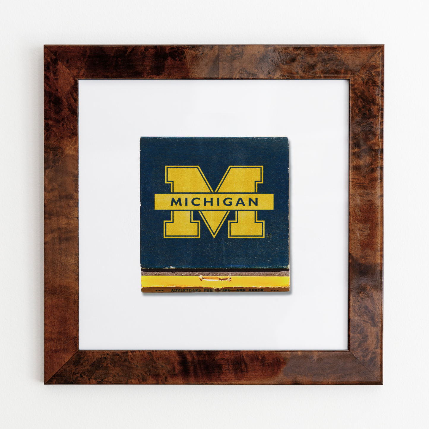 Match South - University of Michigan Vol. 2: White Frame: $135