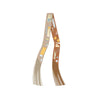 Gemelli - Frilly Scarf with Fringe - D
