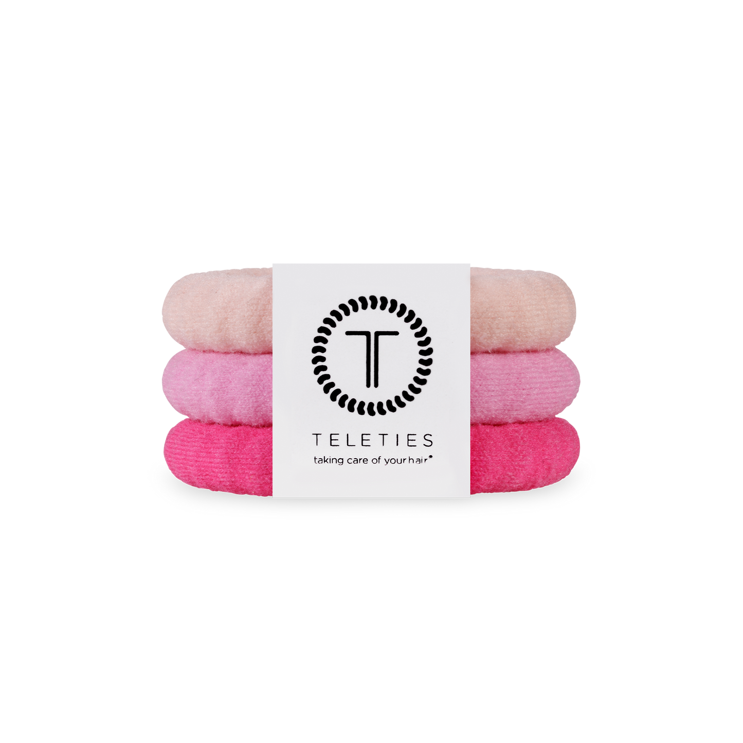 TELETIES - Nylon Hair Ties | Small | Kiss & Tell