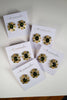 St Armands Designs of Sarasota - Olive & Canary Oval Luxe Statement Earrings