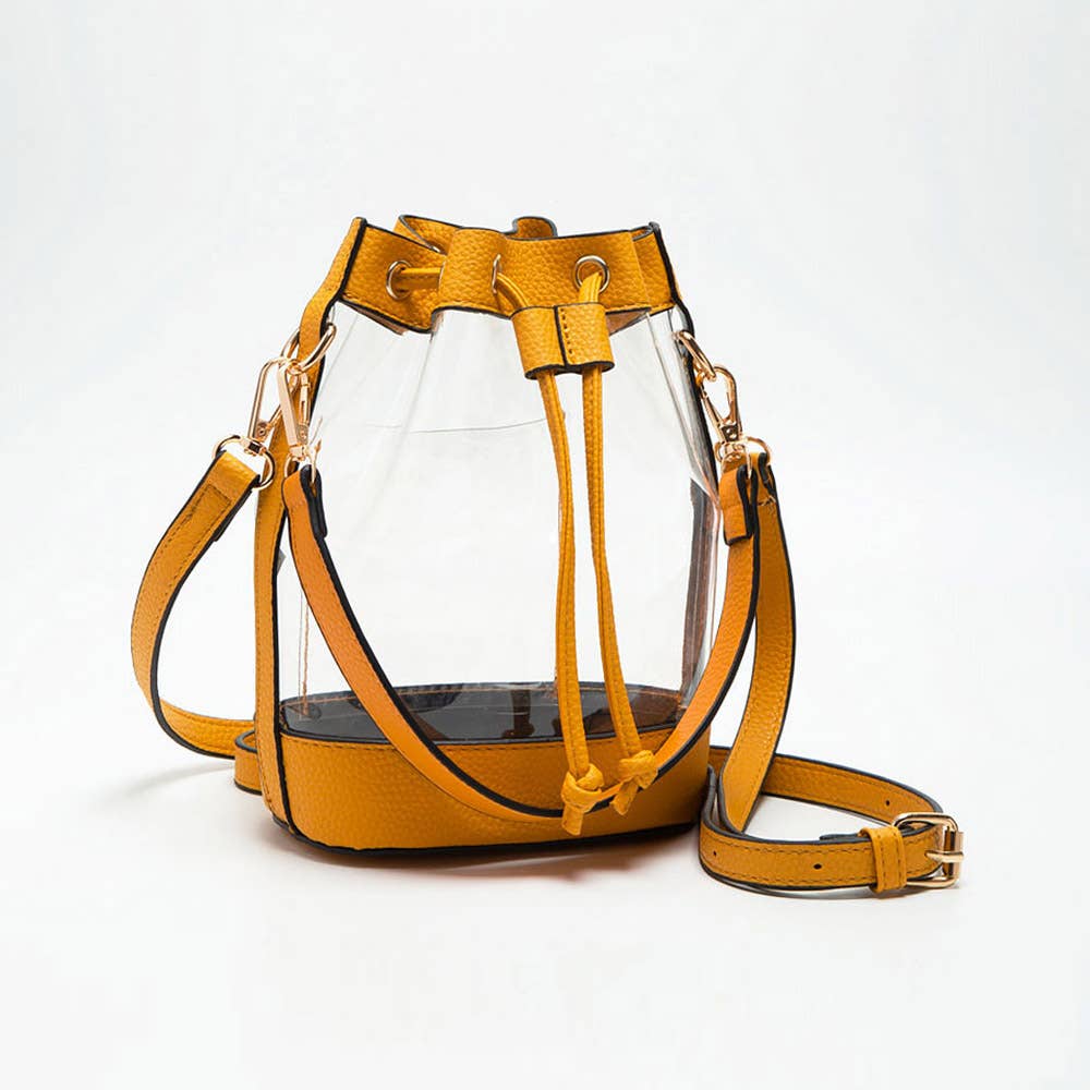 Leather Clear Purse