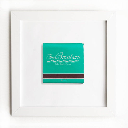 Match South - The Breakers: White Frame: $135