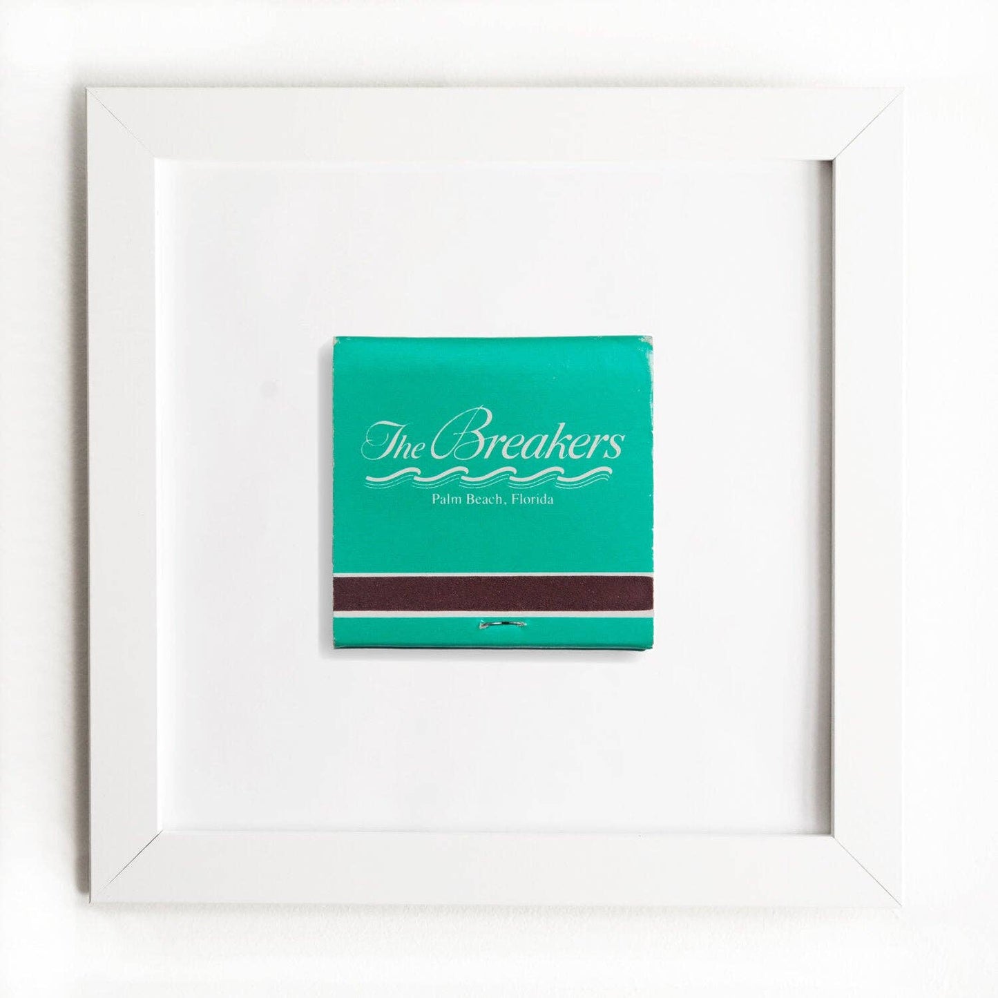 Match South - The Breakers: White Frame: $135