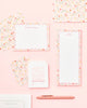 Joy Creative Shop - Floral Tall & Skinny Notepad: Mint