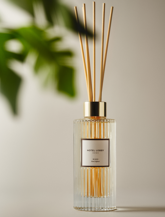 Hotel Lobby Candle - Miami Reed Diffuser