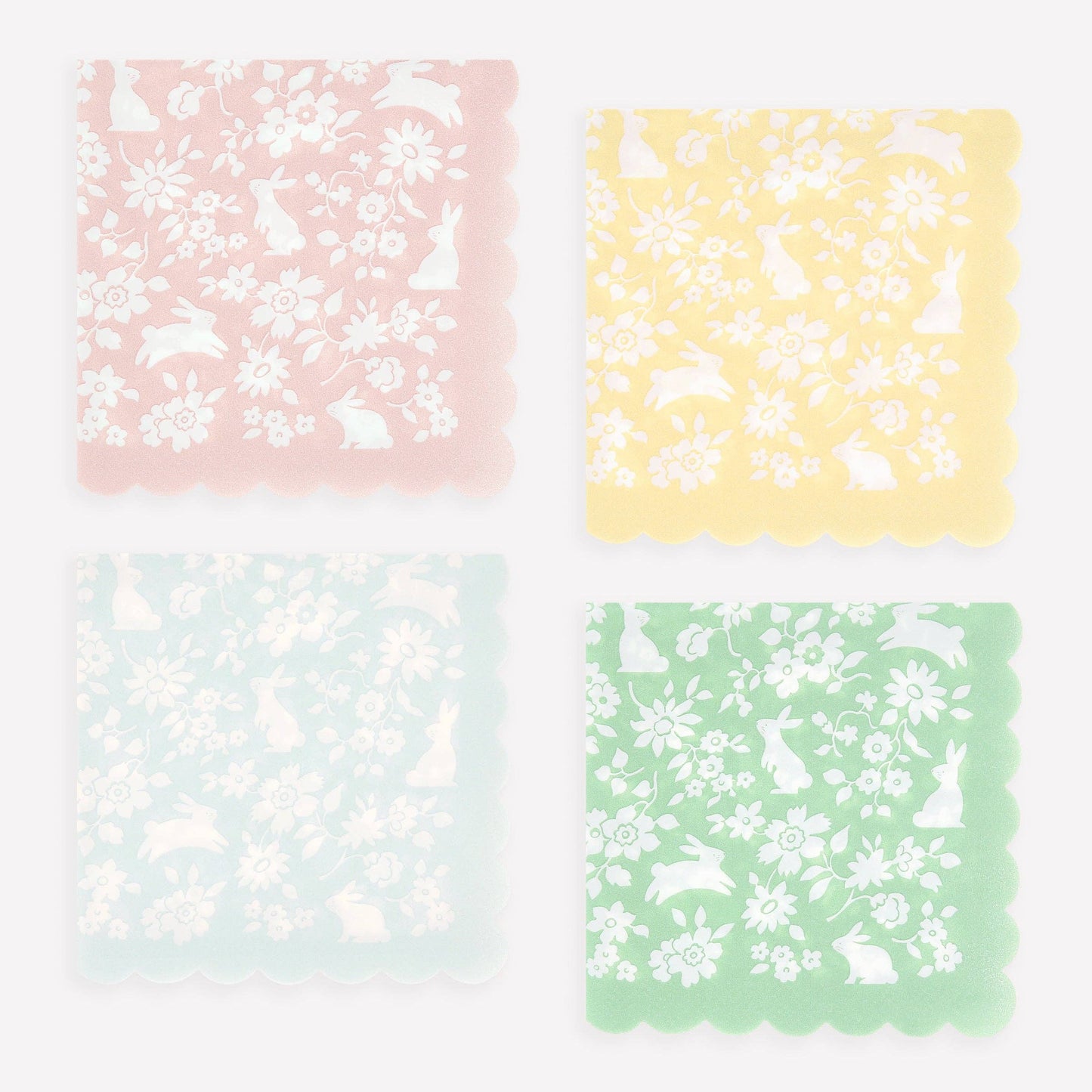 Ditsy Bunny Small Napkins