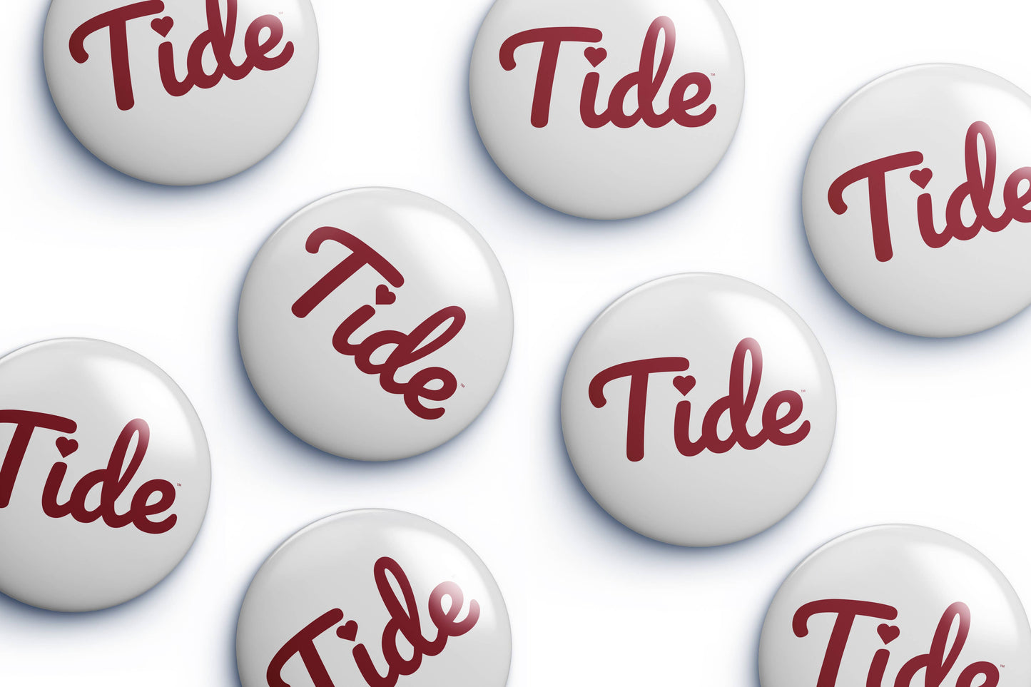 Cute As A Button - Alabama Tide Heart Button