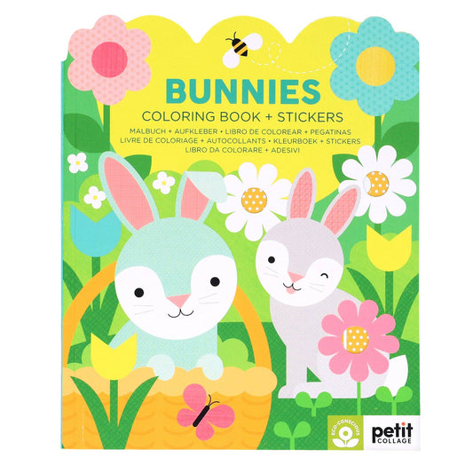 Chronicle Books - Bunnies Coloring Book + Stickers