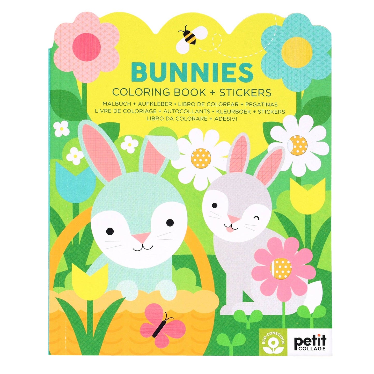 Chronicle Books - Bunnies Coloring Book + Stickers