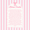 Cotswold Co Designs - Pink Pearl Shell Needlepoint Canvas, Artisan Printed Canvas,