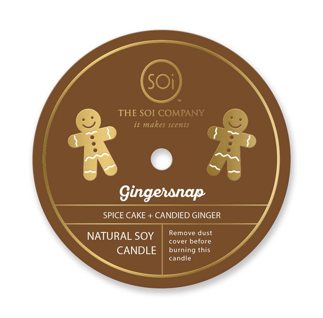 The SOi Company - Gingersnap  12oz  Icon Candle